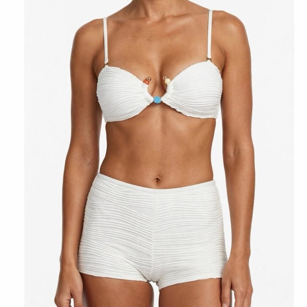 Fashion Nova Craving Some Sun Textured 2 Piece Bikini Set size medium NWT